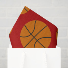 Papier voor sportbeoefening met basketbal
