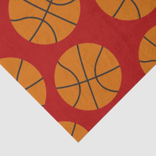 Papier voor sportbeoefening met basketbal (Detail)