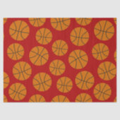 Papier voor sportbeoefening met basketbal (Voorkant)