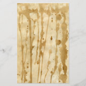 papier voor sterk met koffie bevlekt perkament (Voorkant)