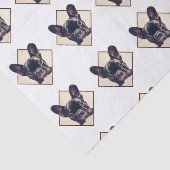 Papier voor stierenhondenweefsel (Detail)