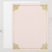 Papier voor struik- en goudpapier 8,5 x 11 (Voorkant / Achterkant)