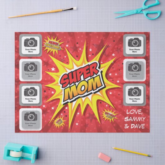Papier voor supermam (Craft)