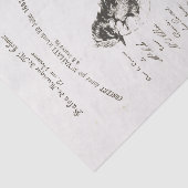 Papier voor taafweefsel van franse muziek (Detail)