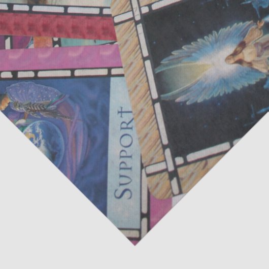 papier voor tarotkaarten (Detail)