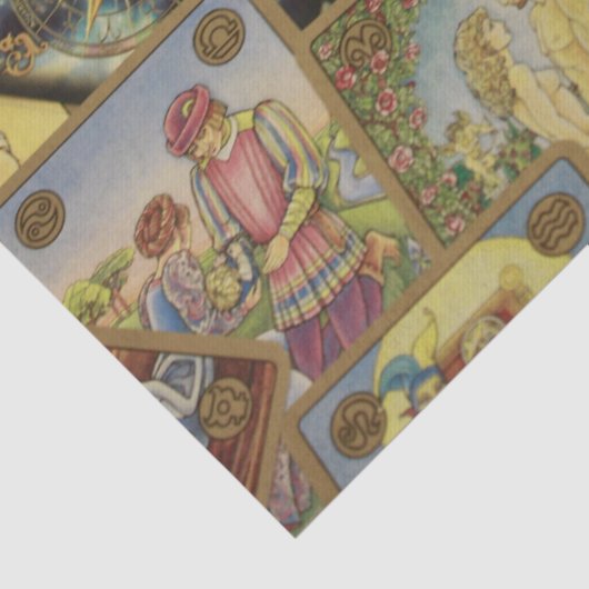 papier voor tarotkaarten (Detail)