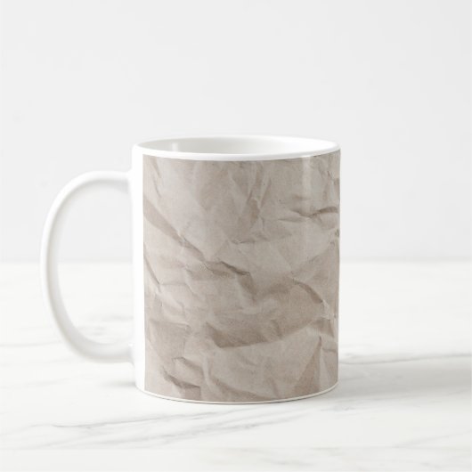 Papier voor textuurverpakking koffiemok (Links)