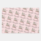 Papier voor theebeker Tea Party Baby shower Inpakpapier Vel (Voorkant 2)