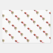 Papier voor toiletpapier en gipsplaat, set van 3 v inpakpapier vel (Voorkant 2)