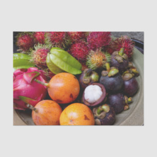 Papier voor tropisch fruit