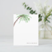 Papier voor Tropisch palm - Aangepast papier (Staand voorkant)
