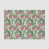 Papier voor tropisch staal en palmbladeren (Voorkant)