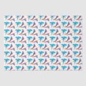 Papier voor Tropische Macaw Parrots (Voorkant)