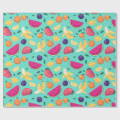 Papier voor tropische opvulling van fruit (Vlak)