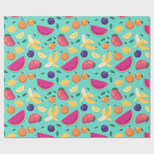 Papier voor tropische opvulling van fruit (Vlak)