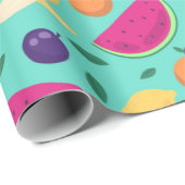 Papier voor tropische opvulling van fruit (Rol Hoek)