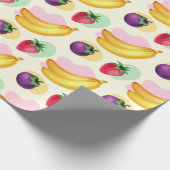 Papier voor tropische opvulling van fruit (Hoek)