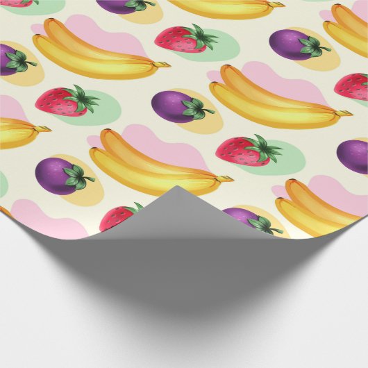 Papier voor tropische opvulling van fruit (Hoek)