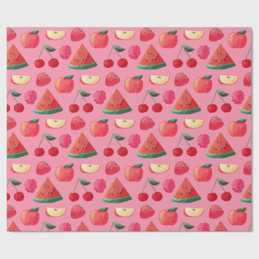 Papier voor tropische opvulling van fruit (Vlak)