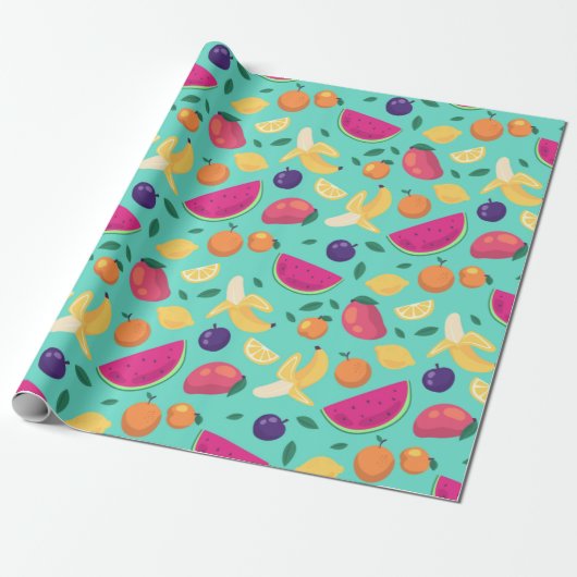 Papier voor tropische opvulling van fruit (Uitgerold)