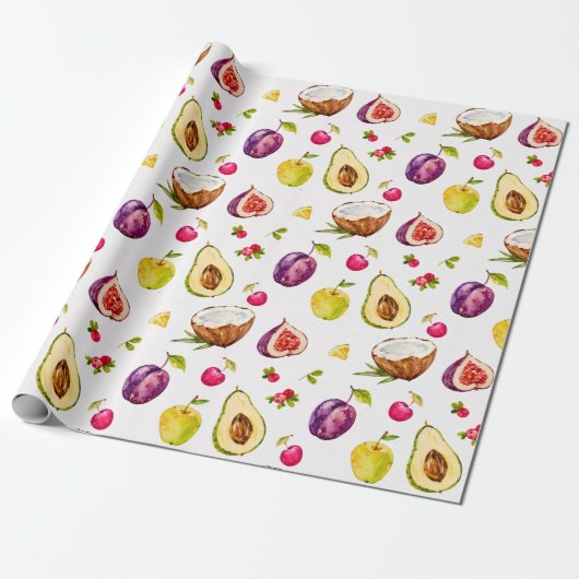 Papier voor tropische opvulling van fruit (Uitgerold)