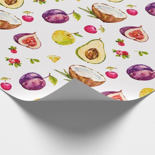 Papier voor tropische opvulling van fruit (Hoek)