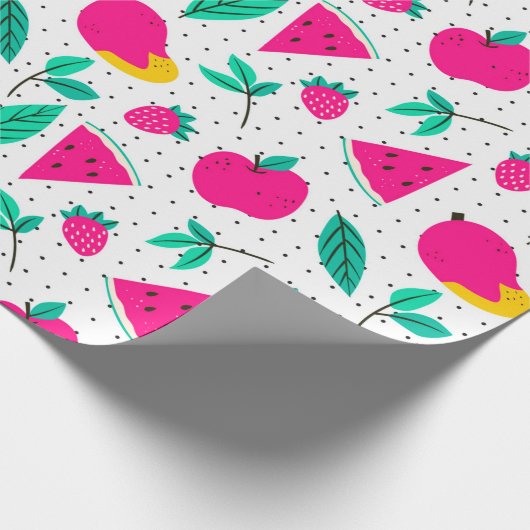 Papier voor tropische opvulling van fruit (Hoek)