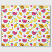 Papier voor tropische opvulling van fruit (Vlak)
