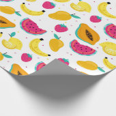 Papier voor tropische opvulling van fruit (Hoek)
