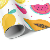 Papier voor tropische opvulling van fruit (Rol Hoek)