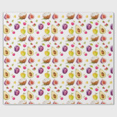 Papier voor tropische opvulling van fruit (Vlak)