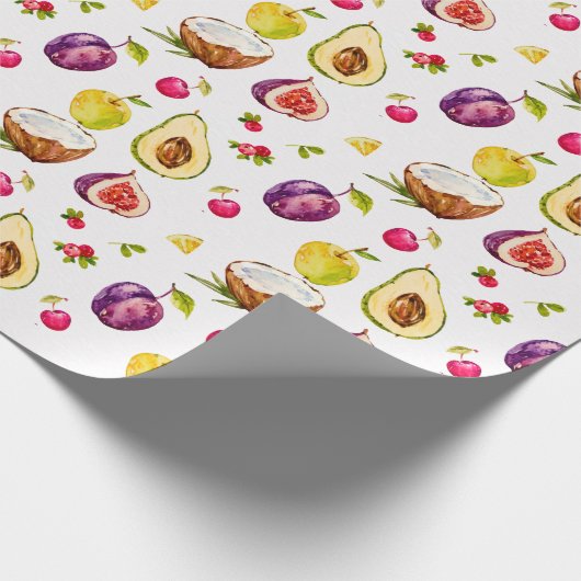 Papier voor tropische opvulling van fruit (Hoek)