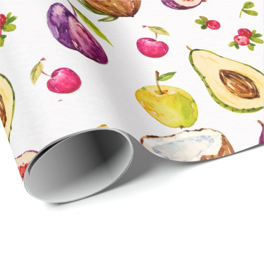 Papier voor tropische opvulling van fruit (Rol Hoek)