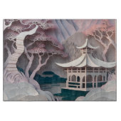 Papier voor tuimelaar Pavilion Landschap Snijplank (Voorkant)