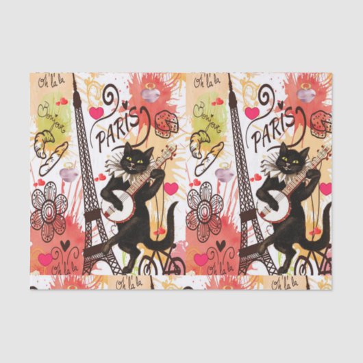 Papier voor Valentijnsdag, Parijs (Voorkant)