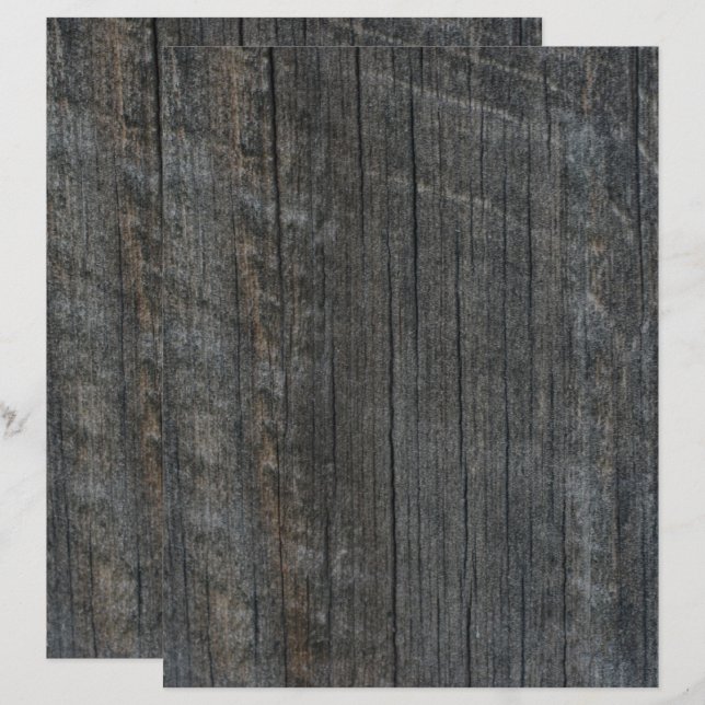 Papier voor verouderde barnboard (Voorkant / Achterkant)