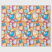 Papier voor verpakking - abstract patroon - Chic & (Vlak)