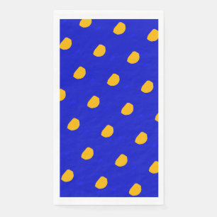 Papier voor verzadigde polka-stippen Napkin Servet