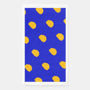 Papier voor verzadigde polka-stippen Napkin Servet