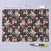Papier voor Victoriaans bloemetjespatroon roos (Craft)