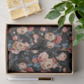 Papier voor Victoriaans bloemetjespatroon roos (Geschenk)