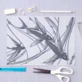 Papier voor vliegend visweefsel (Craft)