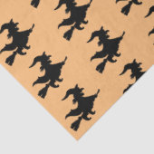 Papier voor vliegende heks-halloween (Detail)