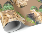 Papier voor voetafdruk in spotprenten (Rol Hoek)