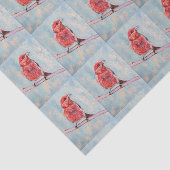 Papier voor vogelafdrukken (Detail)