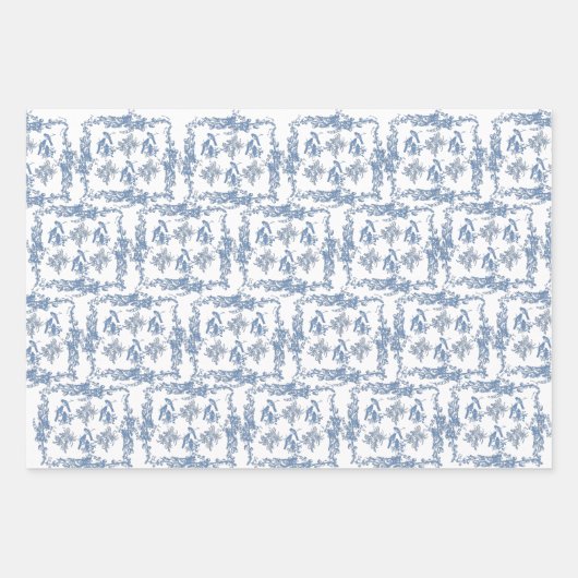 Papier voor vogeltegel inpakpapier vel (Voorkant 2)