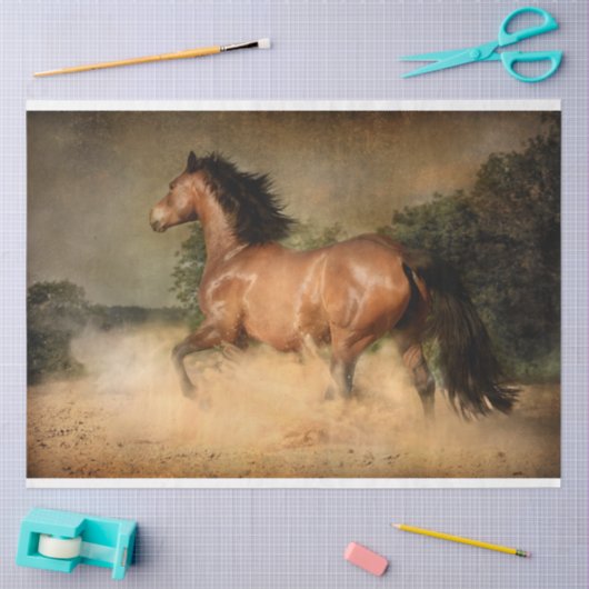 Papier voor vrij paardenweefsel (Craft)