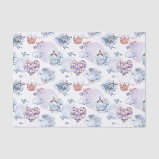 Papier voor walvissen en ballonnen (Voorkant)