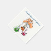 Papier voor wasbakken servet (Hoek)