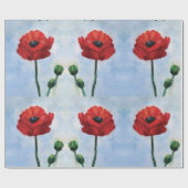 Papier voor waterverf van paprika's, 30 x 6 ft (Vlak)